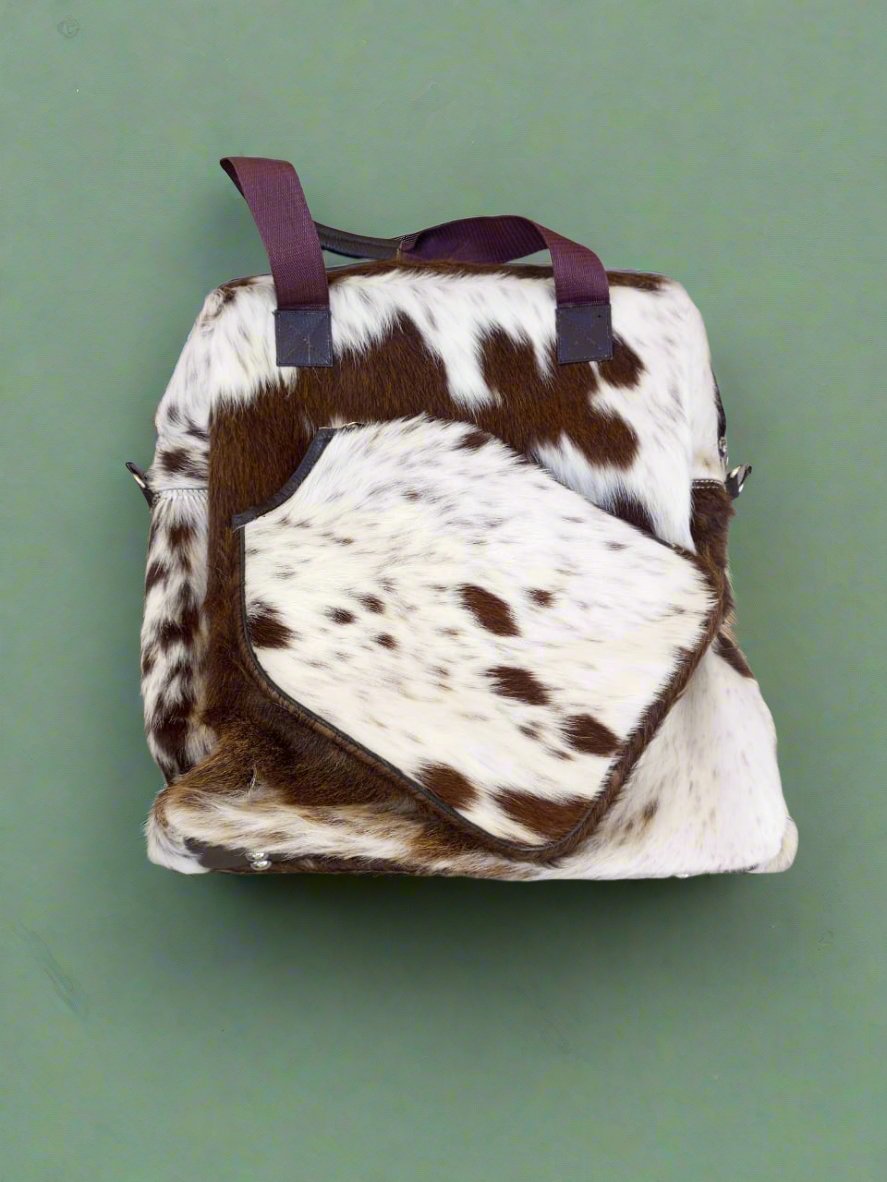 Cowhide Leather Tennis Bag