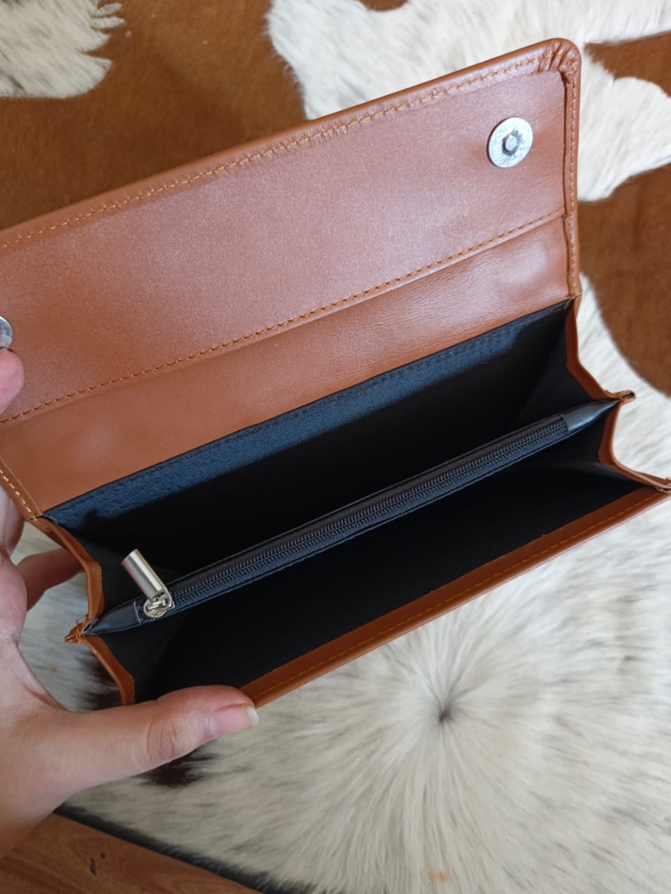 Leather Purse And Wallet