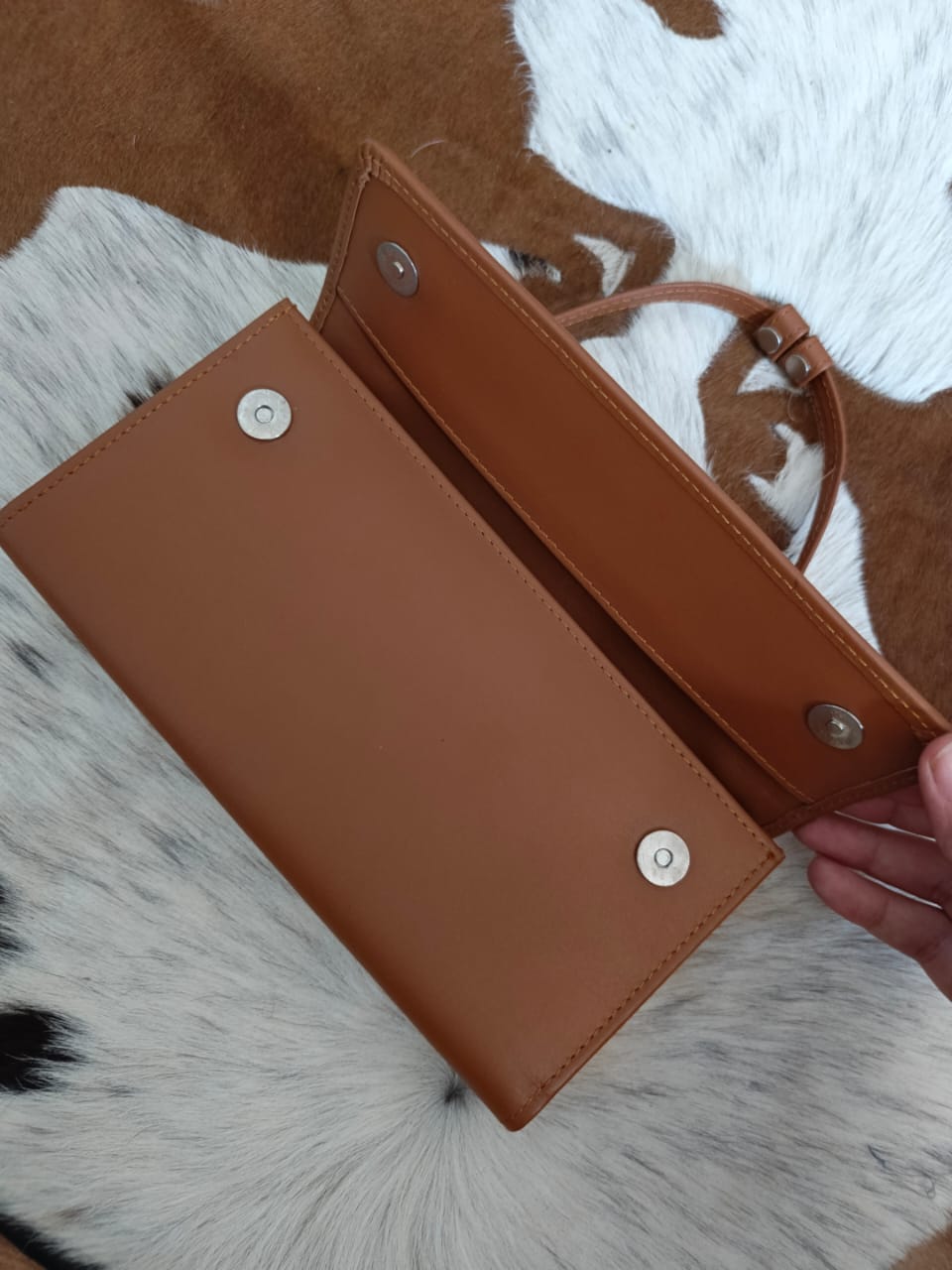 Leather Purse And Wallet