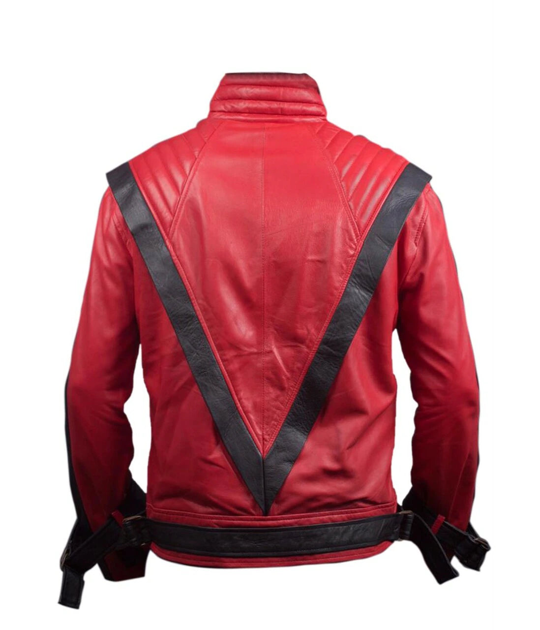 Michael Jackson jacket mens leather jacket for men red leather jacket men mj thriller jacket jacket mj fans designer jacket men celebrity jacket for men