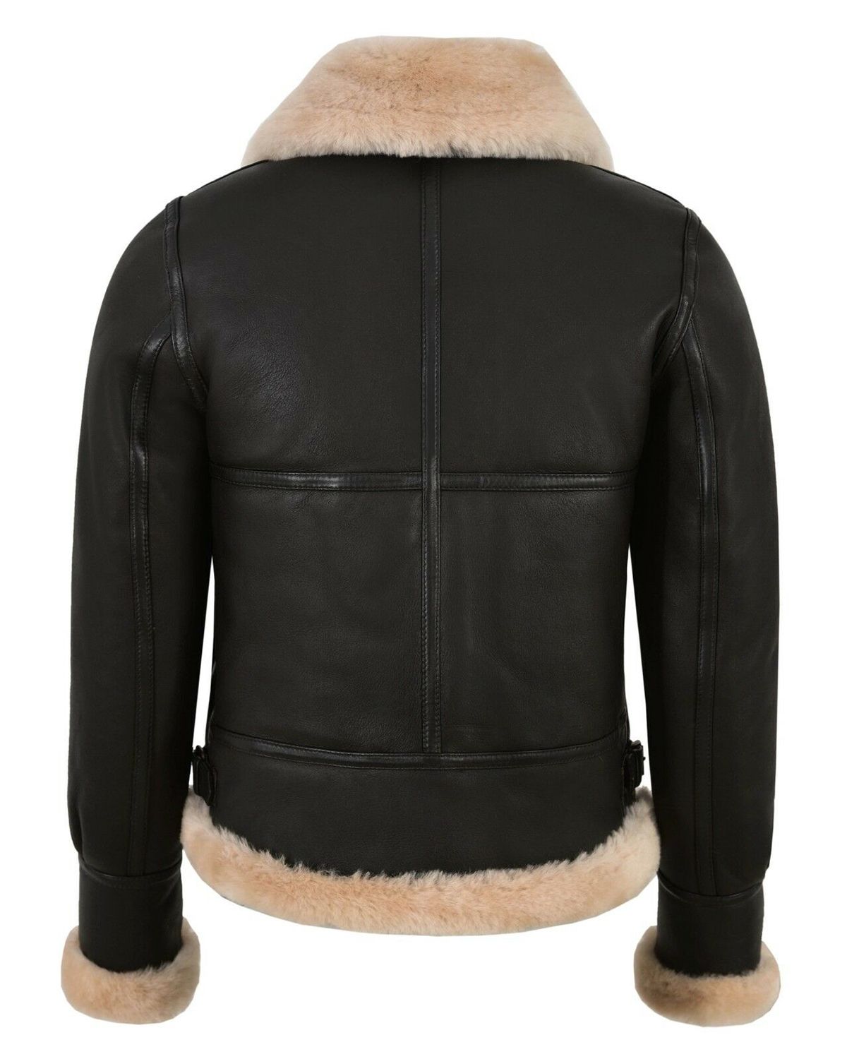 women shearling jacket real leather jacket for women pilot jacket women womens fur jacket black leather jacket women